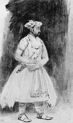 Ein Mughal-Adliger, ca. 1659